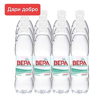 Дари добро Вода «Вера» 12х0,5 л, без газа ПЭТ