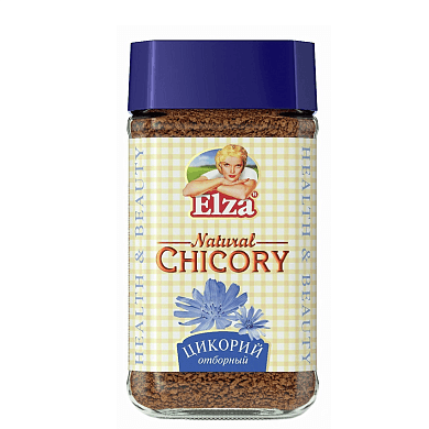 Напиток цикорий Elza Natural растворимый гранулированный, 100 г
